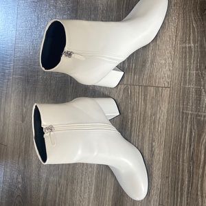 White boots